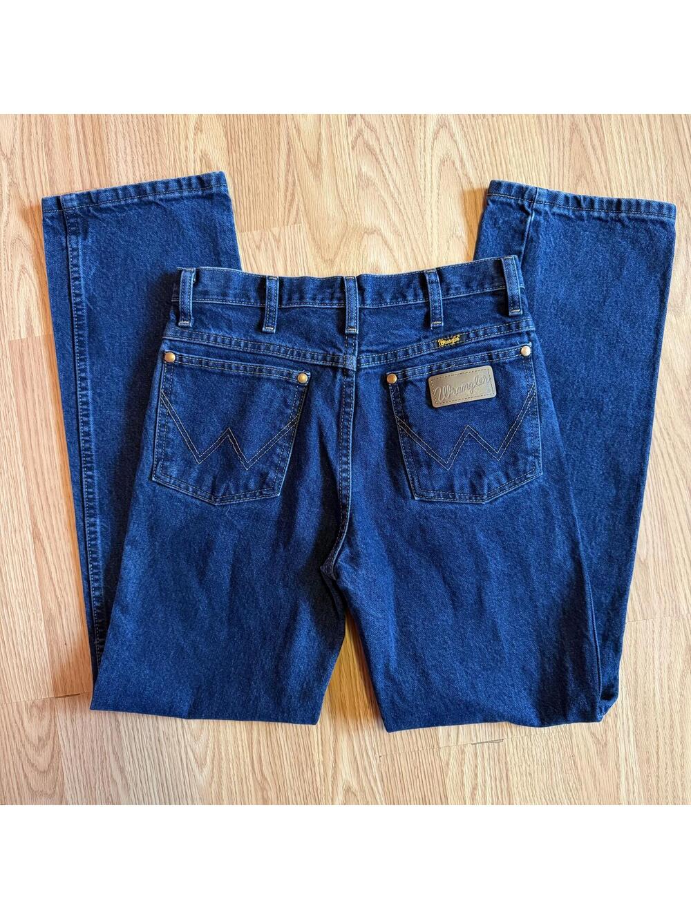 Mens Wrangler Blue Jeans Size 28x30
